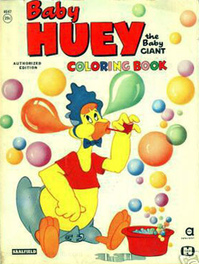 Baby Huey Coloring Book