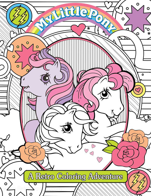 My Little Pony (G1) Retro Coloring Book