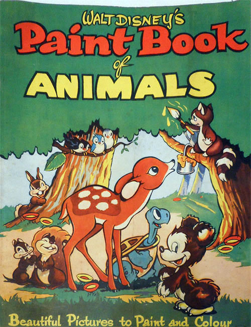 Disney Paint Book of Animals