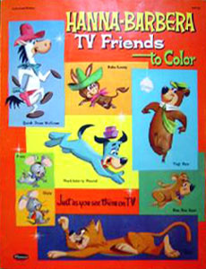 Hanna Barbera TV Friends to Color