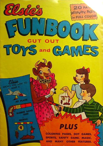 Commercial Characters Elsie's Fun Book