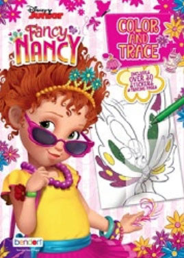 Fancy Nancy Color and Trace