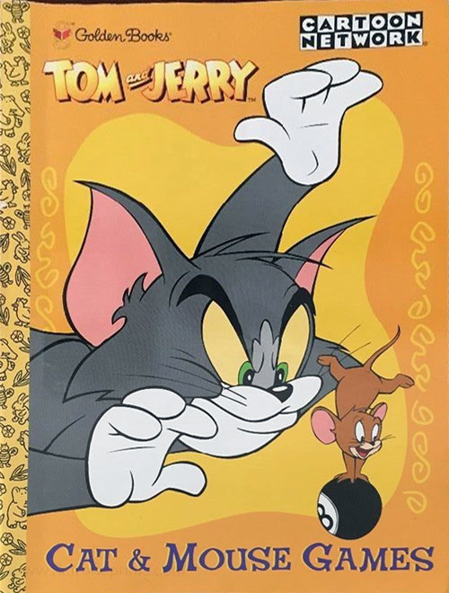 Tom & Jerry Cat & Mouse Games  Coloring Books at Retro Reprints