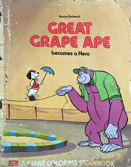 Great Grape Ape Becomes a Hero