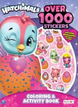 Hatchimals Coloring & Activity Book