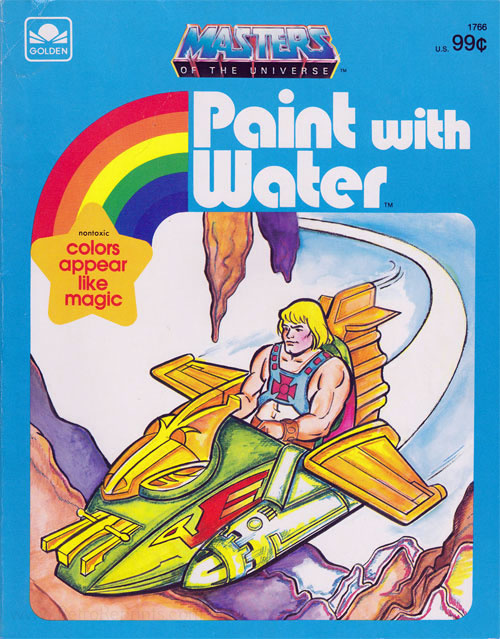 He-Man and the Masters of the Universe Paint with Water