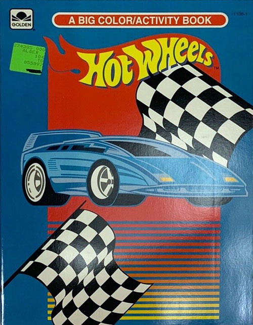 Hot Wheels Coloring & Activity Book