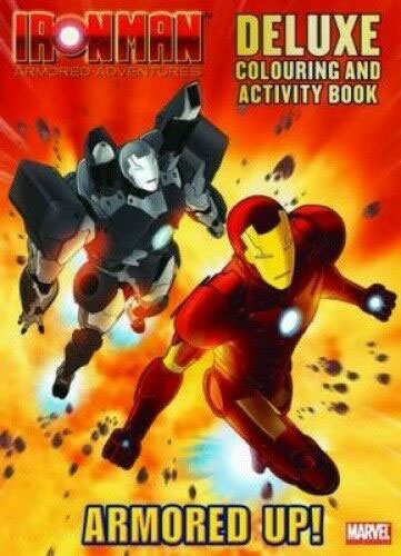 iron man armored adventures coloring books  coloring books