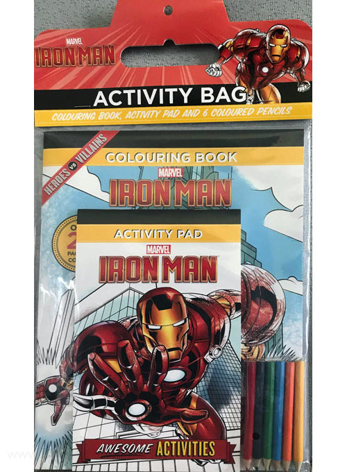 Iron Man Activity Bag