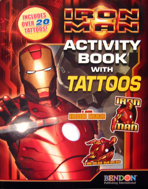 Iron Man Activity Book