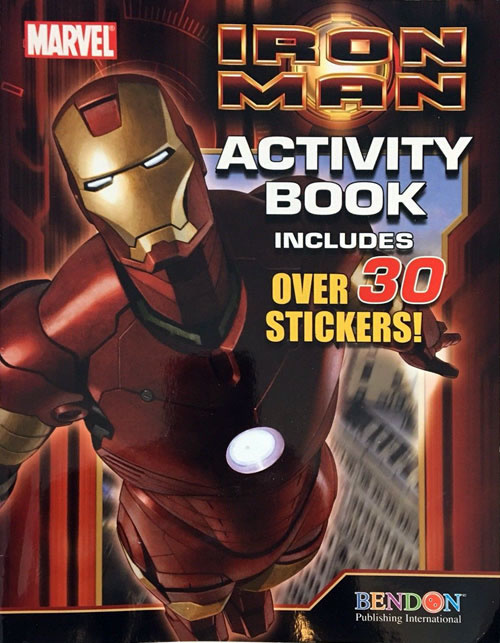 Iron Man Activity Book