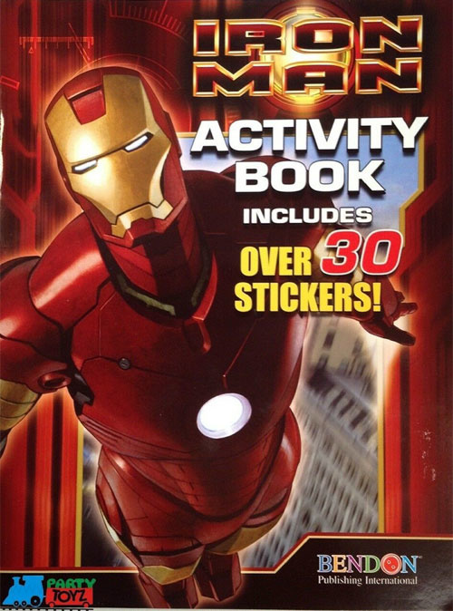 Iron Man Activity Book