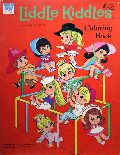 Liddle Kiddles Coloring Book