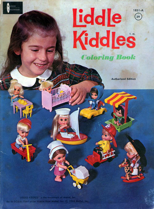 Liddle Kiddles Coloring Book