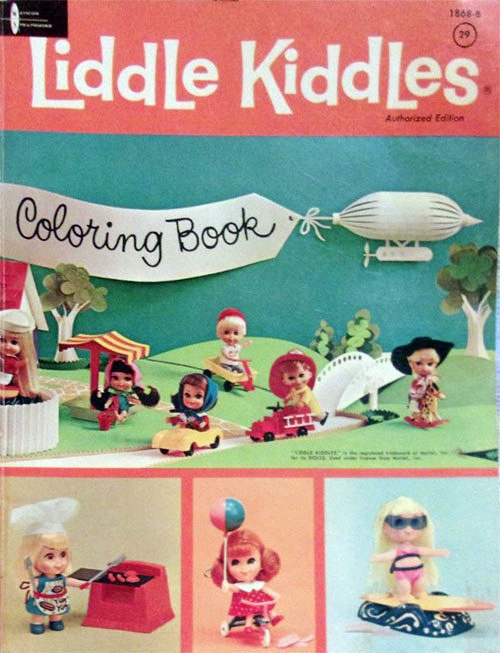 Liddle Kiddles Coloring Book