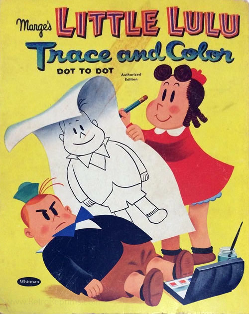 Little Lulu Coloring Books Coloring Books At Retro Reprints The World S Largest Coloring Book Archive