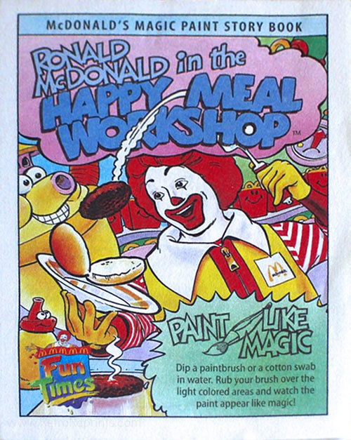 Ronald McDonald Happy Meal Workshop