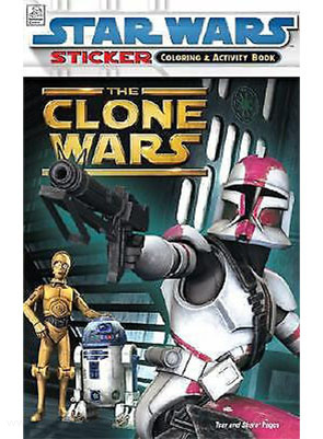 Star Wars: The Clone Wars (2008) Coloring & Activity Book