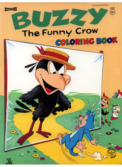 Buzzy the Crow Coloring Book