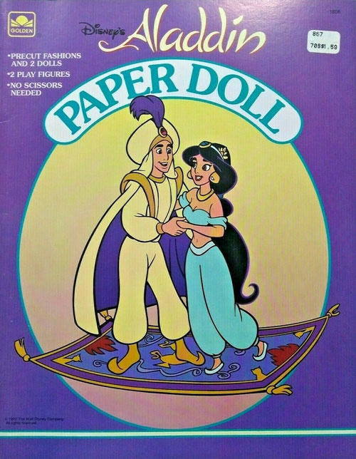 Aladdin, Disney's Paper Dolls