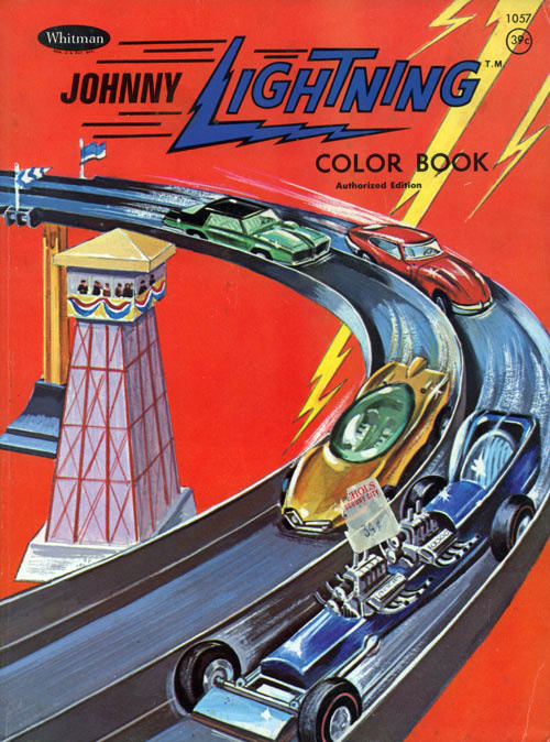 Johnny Lightning Coloring Book