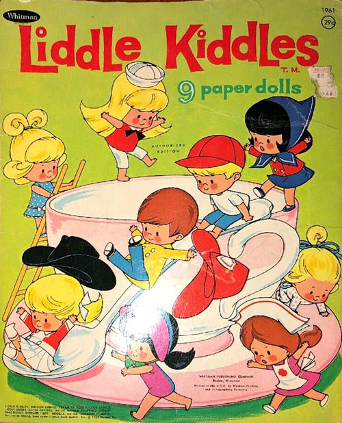 Liddle Kiddles Paper Dolls