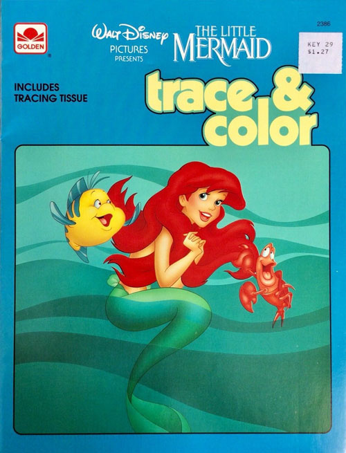 Little Mermaid, Disney's Trace & Color
