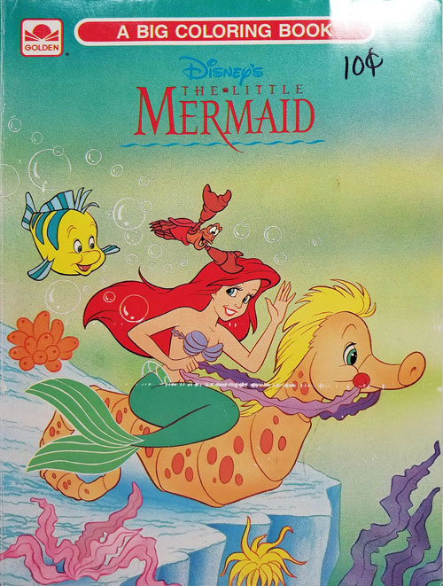 Little Mermaid: The Series, Disney's Coloring Book