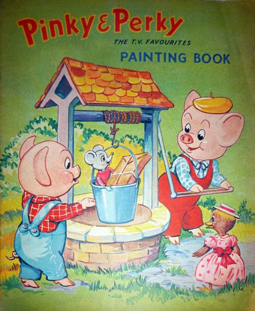 Pinky and Perky Painting Book