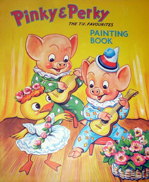 Pinky and Perky Painting Book