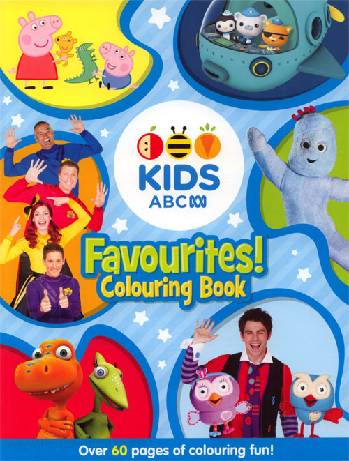 Cartoon Collection Colouring Book