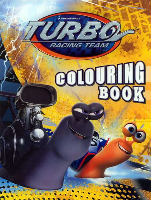 Turbo FAST Colouring Book