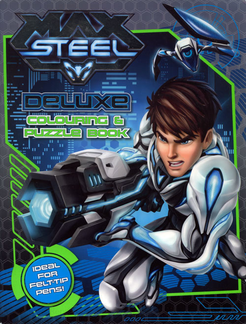 Max Steel Colouring and Puzzle Book