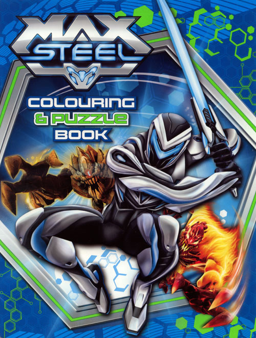 Max Steel Colouring and Puzzle Book