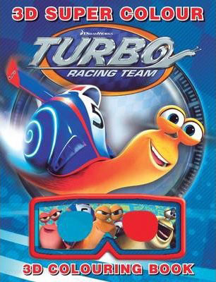 Turbo FAST 3D Colouring Book