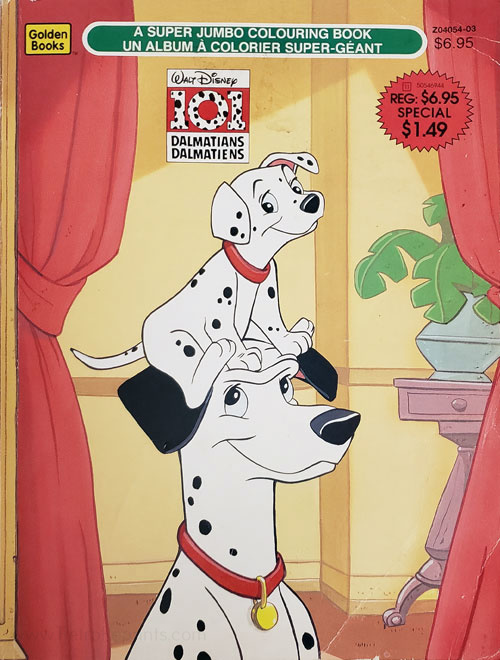 101 Dalmatians Coloring Book