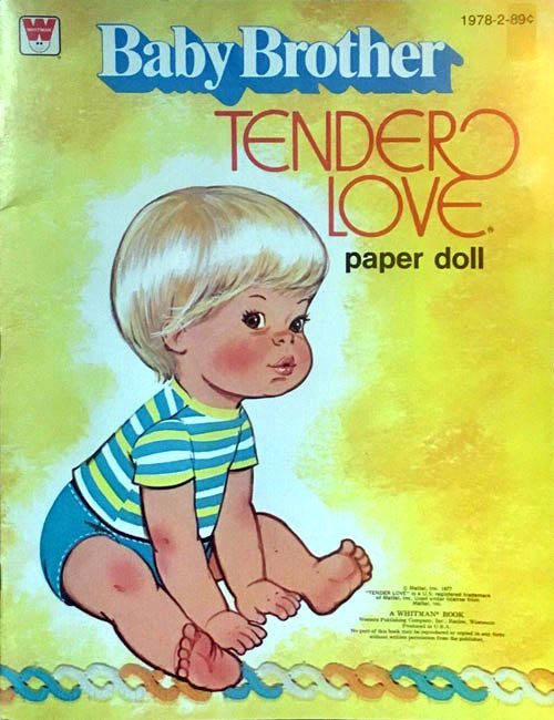 Baby Dolls Baby Tender Love Paper Dolls