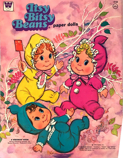 Baby Beans Paper Dolls