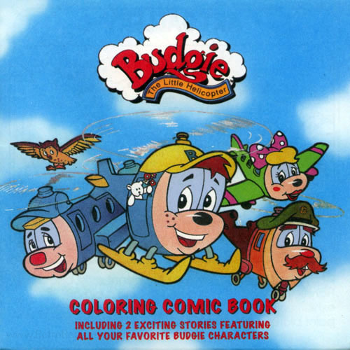 Budgie the Little Helicopter Coloring Book