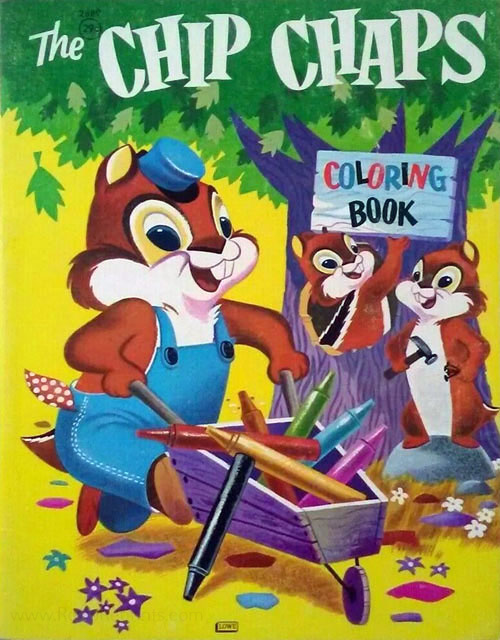 Chip Chaps Coloring Book