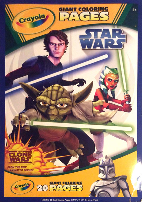 Star Wars: The Clone Wars (2008) Giant Coloring Pages