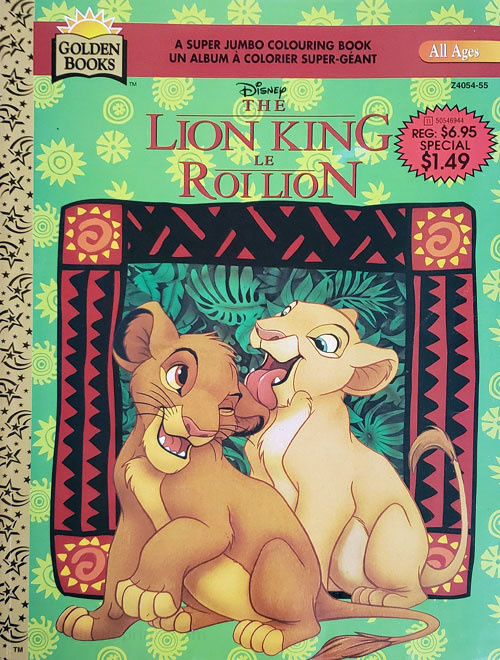 Lion King, The Coloring Book