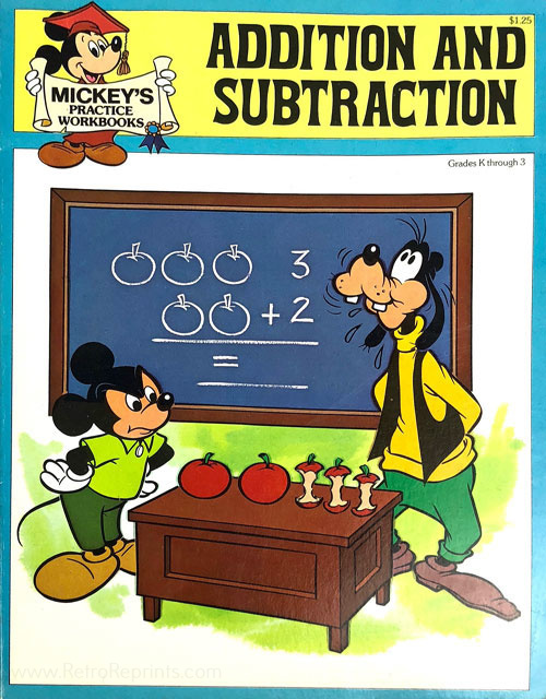 Mickey Mouse and Friends Addition and Subtraction
