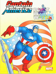 Captain America Paint with Water
