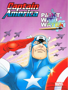 Captain America Paint with Water