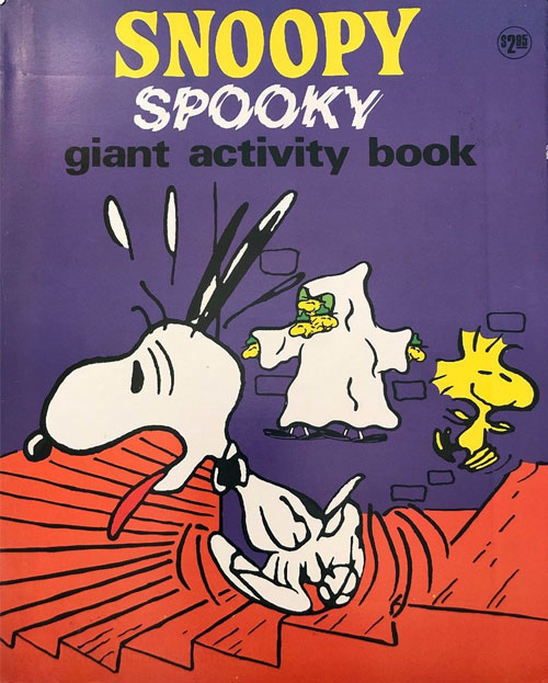 Peanuts Spooky Activity Book