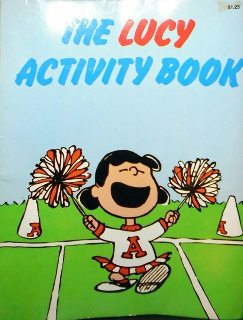 Peanuts Lucy Activity Book