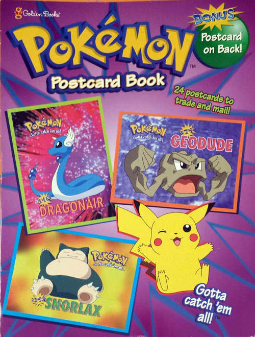 Pokemon Postcard Book