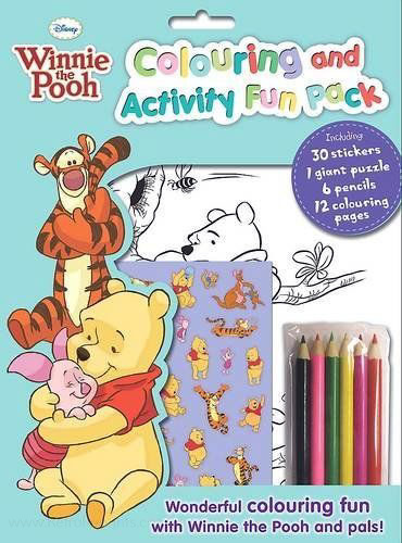 Winnie the Pooh Coloring & Activity Book