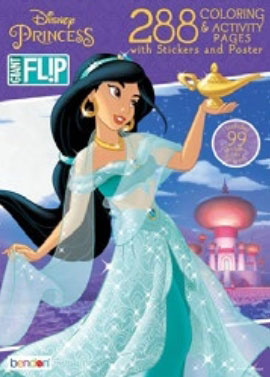 Princesses, Disney Coloring & Activity Book